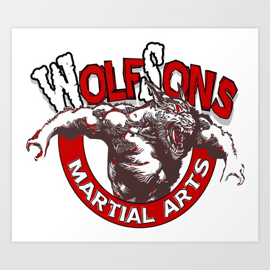 WolfSons2 Art Print