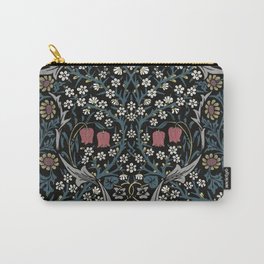 William Morris Blackthorn Art Nouveau Floral Pattern Carry-All Pouch | Tulips, Daisies, Floral, Plantformation, Hawthorn, Blackthorn, Foliage, Treeoflife, Pattern, Block Print 