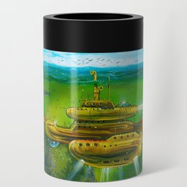 Yellow Submarine Can Cooler