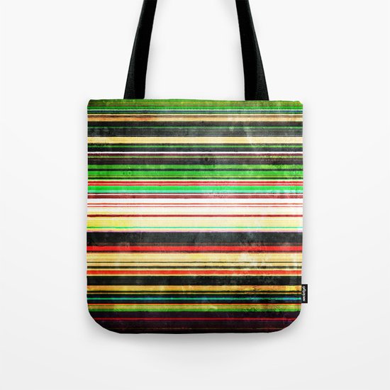 Vintage Stripes Tote Bag