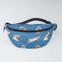 Great White Sharks! Fanny Pack