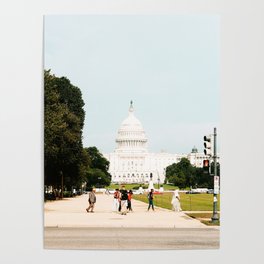 Capitol Building in the Summertime Poster