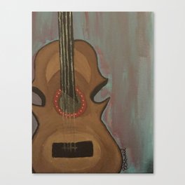 Cuatro Guitar Canvas Print