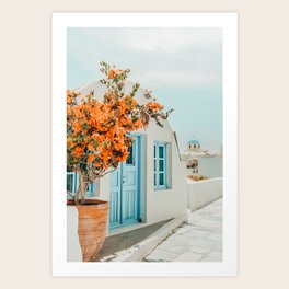 Santorini Art Prints For Any Decor Style Society6
