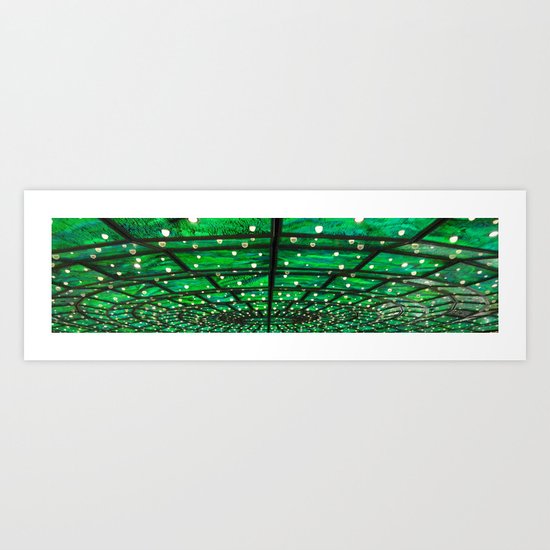 Green Everywhere Art Print