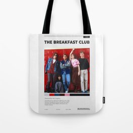 THE BREAKFAST CLUB movie 1985 Drama/Teen Tote Bag