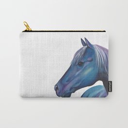 Blue Horse Carry-All Pouch