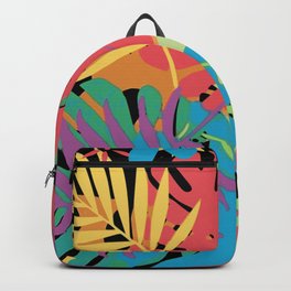 Swaying tropical palm Backpack