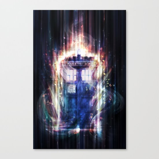Tardis Canvas Print