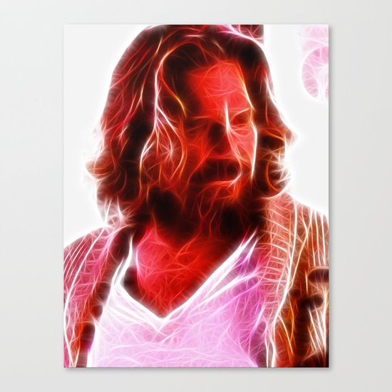 Magical The Big Lebowski Dude Canvas Print