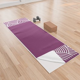 Arch geometric curvature 6 Yoga Towel