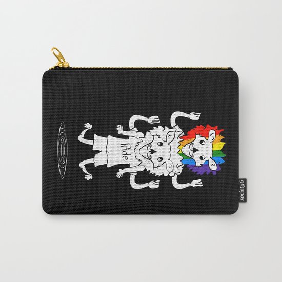 Gay Pride Lions Carry-All Pouch