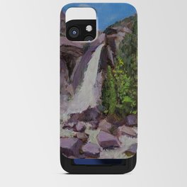 Lower Yosemite waterfalls  iPhone Card Case