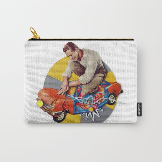 Mr Fixit | Collage Carry-All Pouch