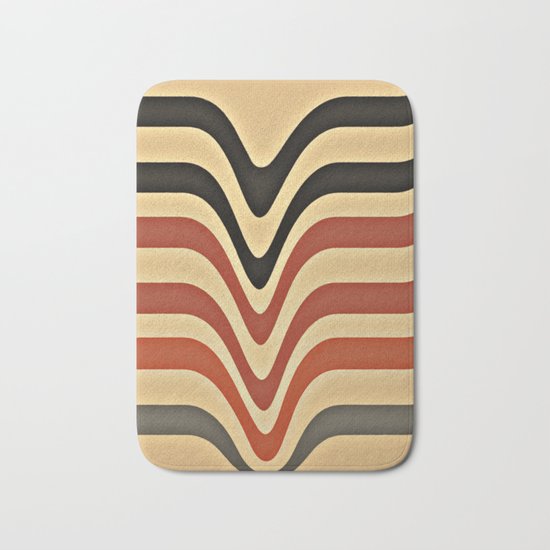 Between Waves Bath Mat