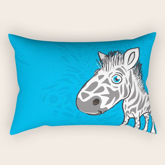 Zebra Rectangular Pillow