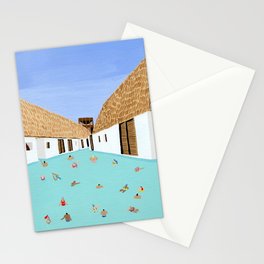 Mexico Pool 1 Stationery Card