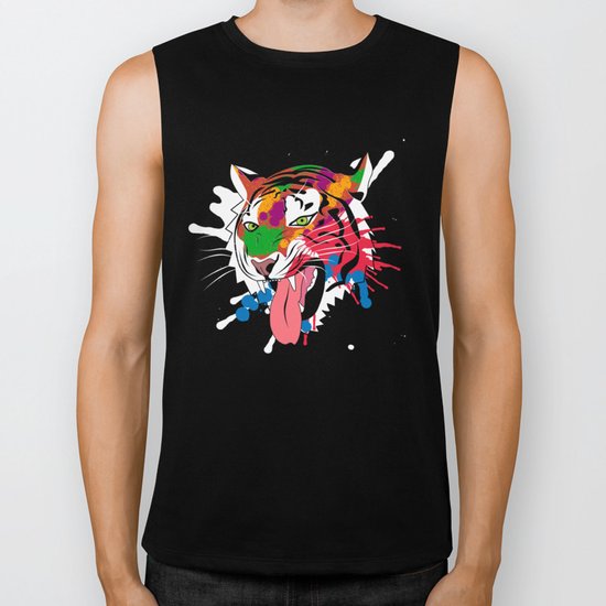 tiger Biker Tank