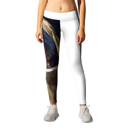 Girl with a Pearl Earring. Vermeer. Leggings