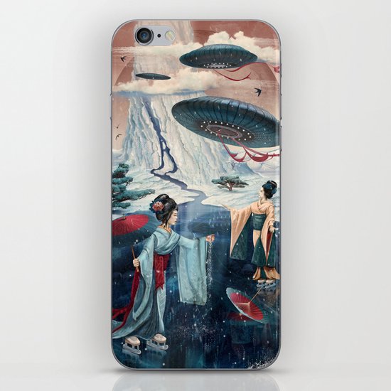 Holiday ice iPhone & iPod Skin