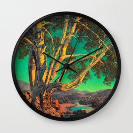 Maxfield Parrish Wall Clock