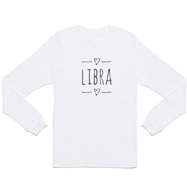 Libra zodiac sign Long Sleeve T Shirt | Pisces, Tshirts, Homedecor, Horoscope, Astrology, Aries, Capricorn, Graphicdesign, Virgo, Libra 