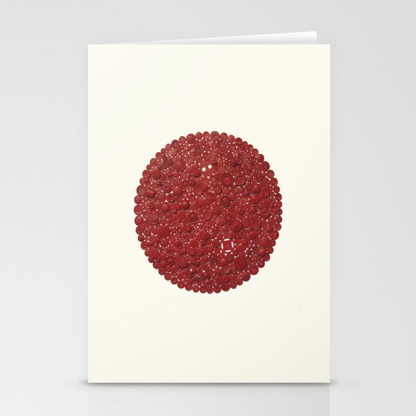 Red Target Stationery Cards