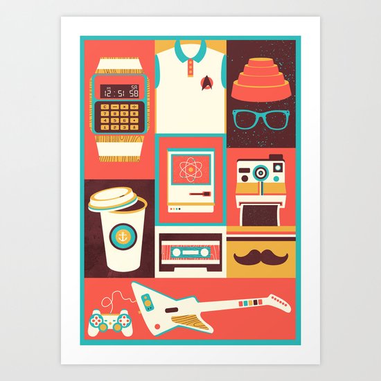 All Things Art Print