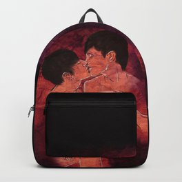 Recalled Kisses Backpack | Hot, Gay, Kiss, Negro, Black, Caliente, Love, Memories, Joven, Young 