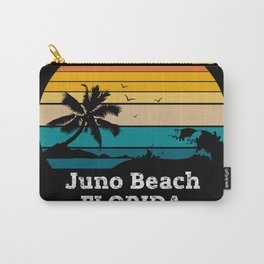 Juno Beach FLORIDA Carry-All Pouch | Vacationbeach, Junobeachflorida, Floridawater, Floridabeach, Junobeachsunset, Floridaflorida, Vacationflorida, Surfingbeach, Floridasunset, Curated 