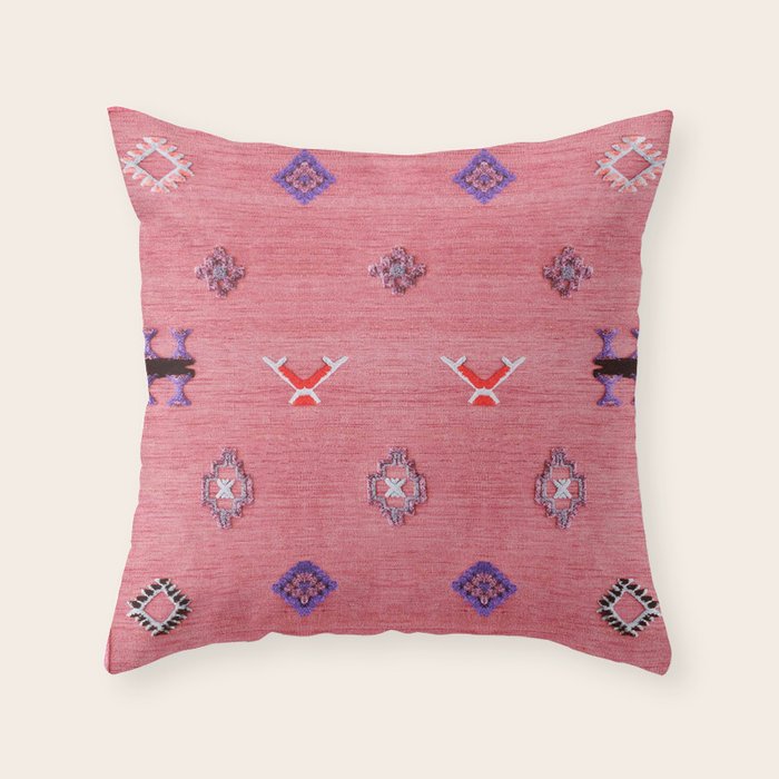 Lovely Pink Oriental Traditional Moroccan Handmade Printable Style