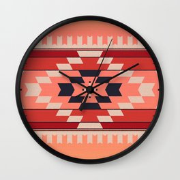 Navajo Weaving Wall Clock