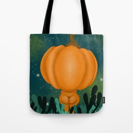 Pumpkin Late night stroll Tote Bag