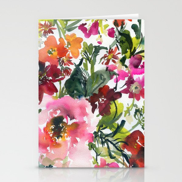 in garden N.o 8 Stationery Cards