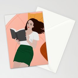 Leisure reading  Stationery Cards