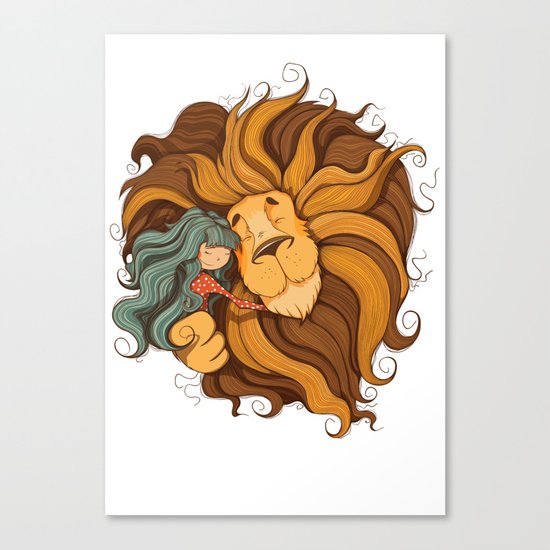 Lion Canvas Print