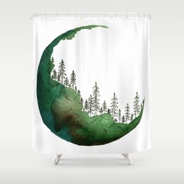 EcoForest Shower Curtain