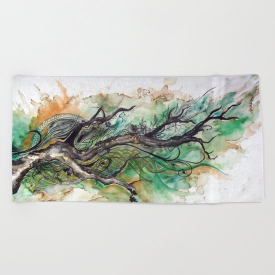 desviation2 Beach Towel