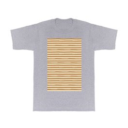 Stripes Abstract Terracotta #3 T Shirt