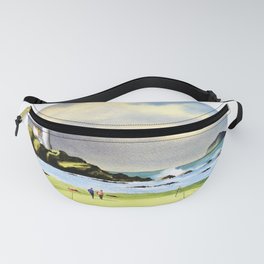 Turnberry Golf Course Scotland 10th Green Fanny Pack