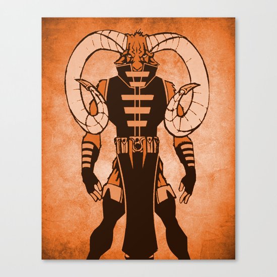 The Ram Canvas Print