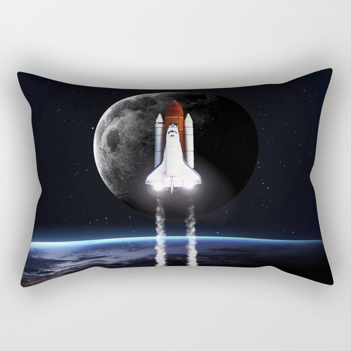 Space shuttle Rectangular Pillow