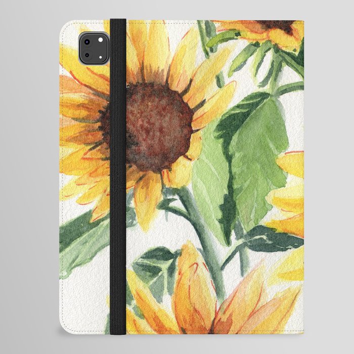 Sunflowers iPad Folio Case