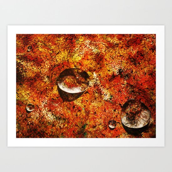 Abstract Texture Art Print