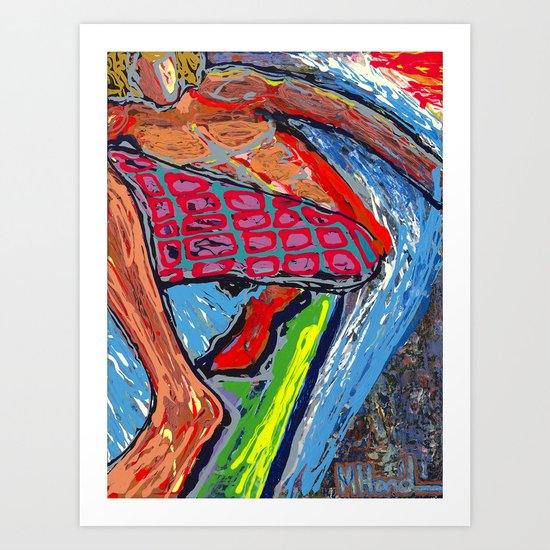 Tasty Waves Art Print