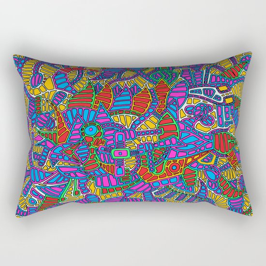 - summer mind - Rectangular Pillow