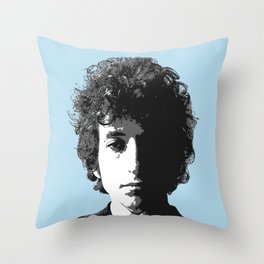 Bob Dylan  Throw Pillow