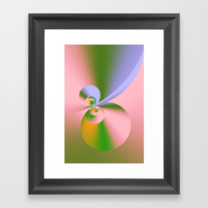 soft colors -6- Framed Art Print