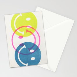 Turn That Frown Upside Down Stationery Card