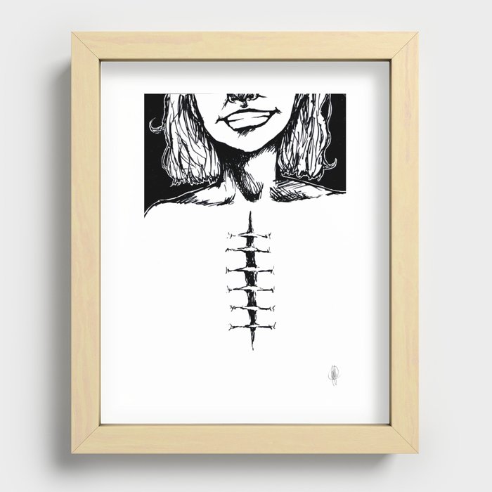 What is love. Recessed Framed Print